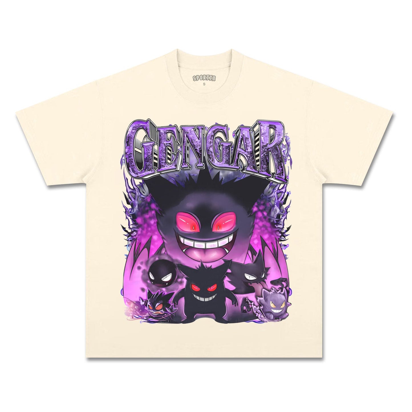 ANIME INSPIRED OVERSIZED TEE丨POKÉMON-[FRONT]