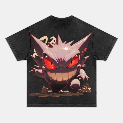 ANIME INSPIRED VINTAGE OVERSIZED TEE  POKÉMON-[BACK]