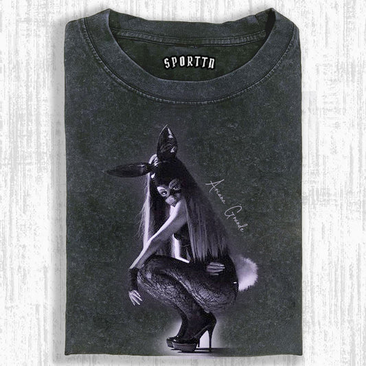 ARIANA GRANDE BUNNY - EAR STYLE THEMED T-SHIRT