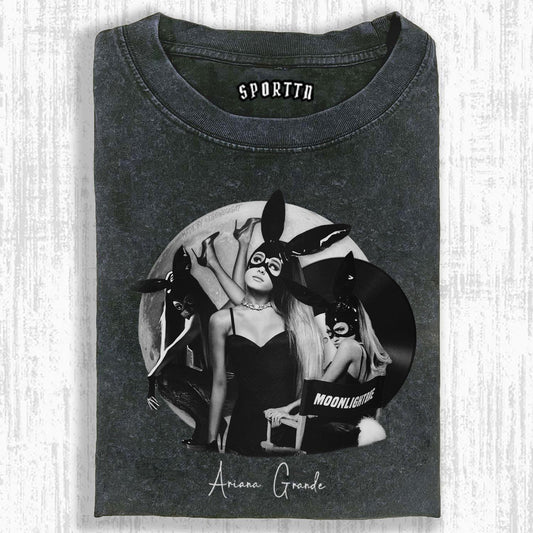ARIANA GRANDE'S BUNNY - EARED DREAMY THEME T-SHIRT