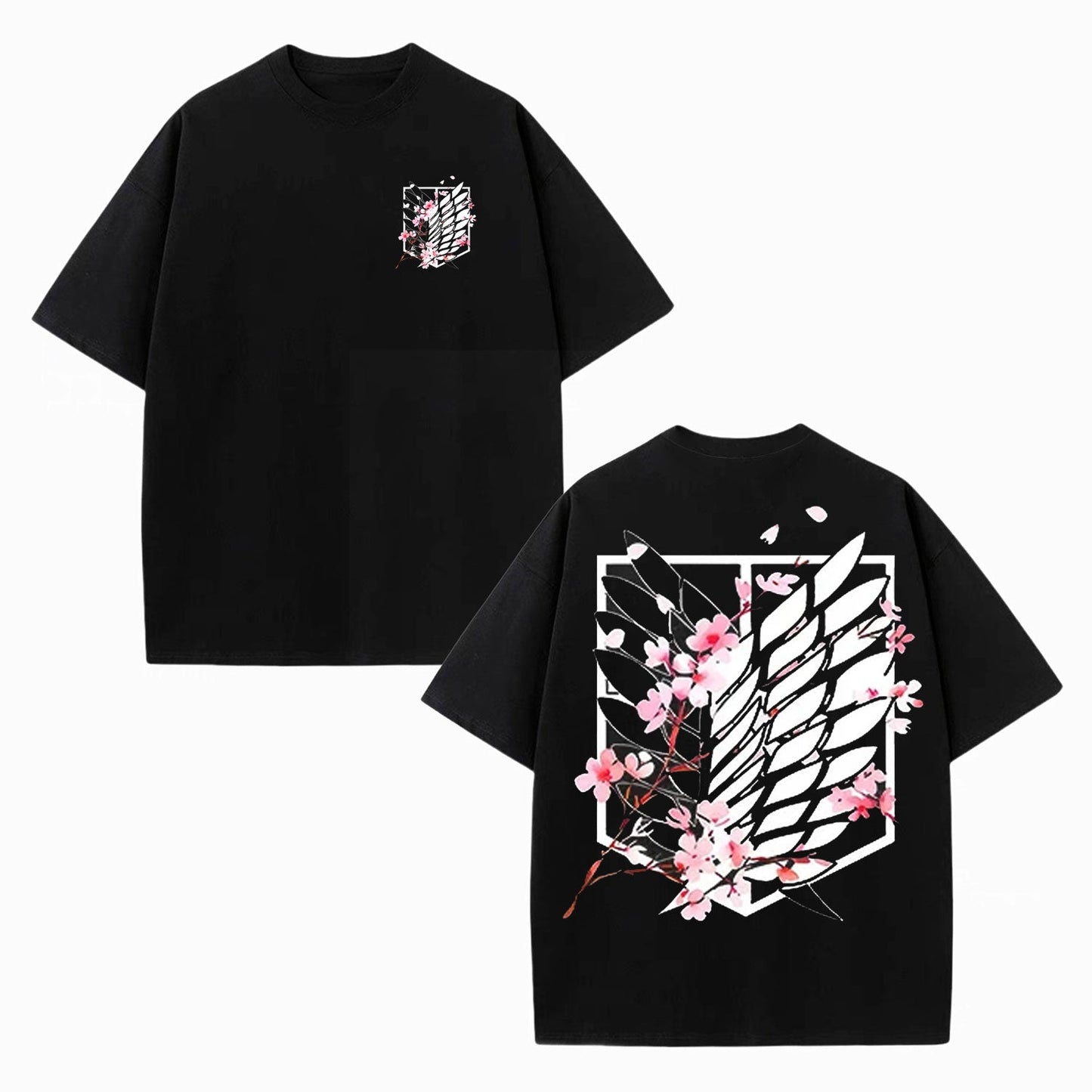 ATTACK ON TITAN UNISEX ANIME INSPIRED VINTAGE T-SHIRT-[DS]