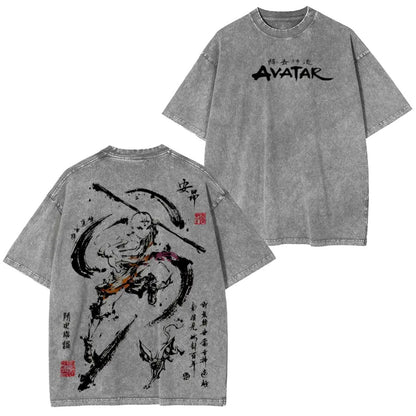 AVATAR THE LAST AIRBENDER UNISEX ANIME OVERSIZED TEE-[DS]