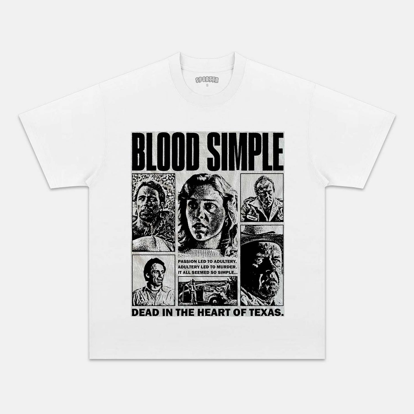 BLOOD SIMPLE T-SHIRT
