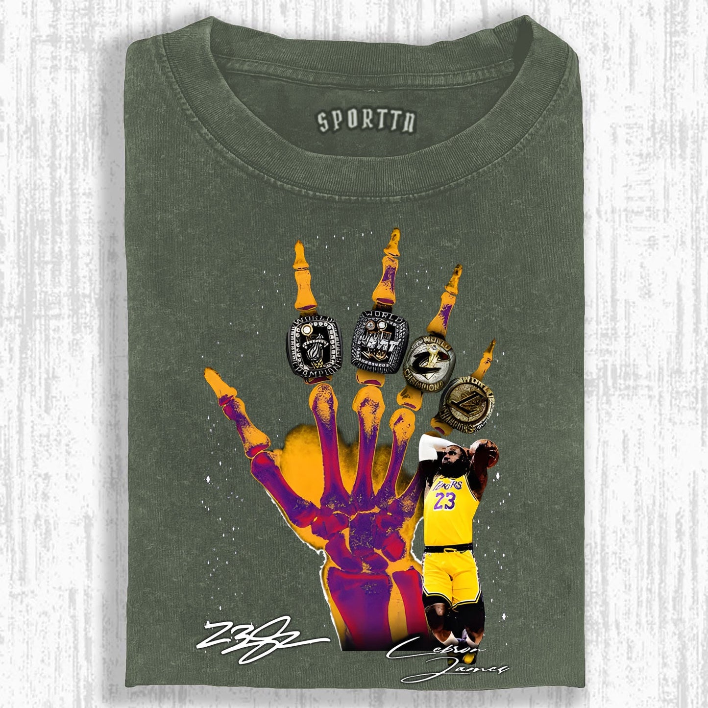 BASKETBALL CHAMPIONSHIP GLORY COMMEMORATION T-SHIRT