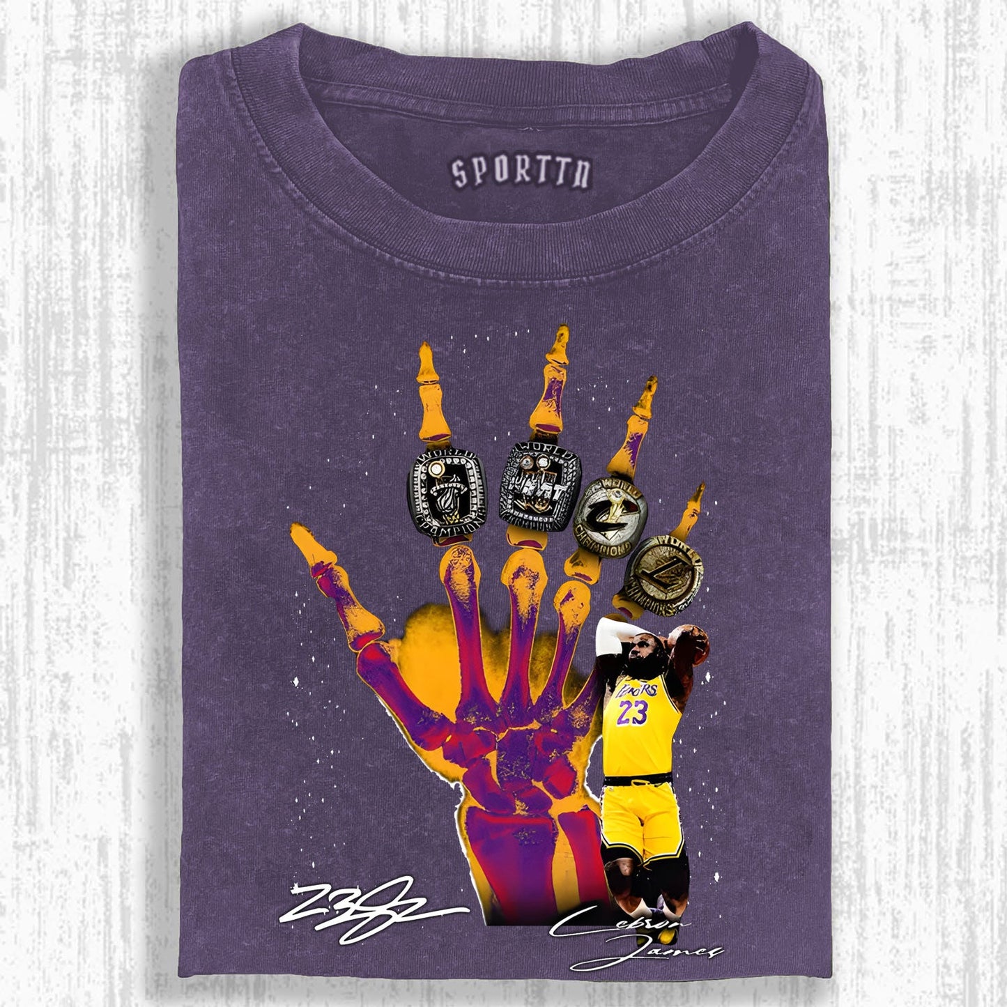 BASKETBALL CHAMPIONSHIP GLORY COMMEMORATION T-SHIRT