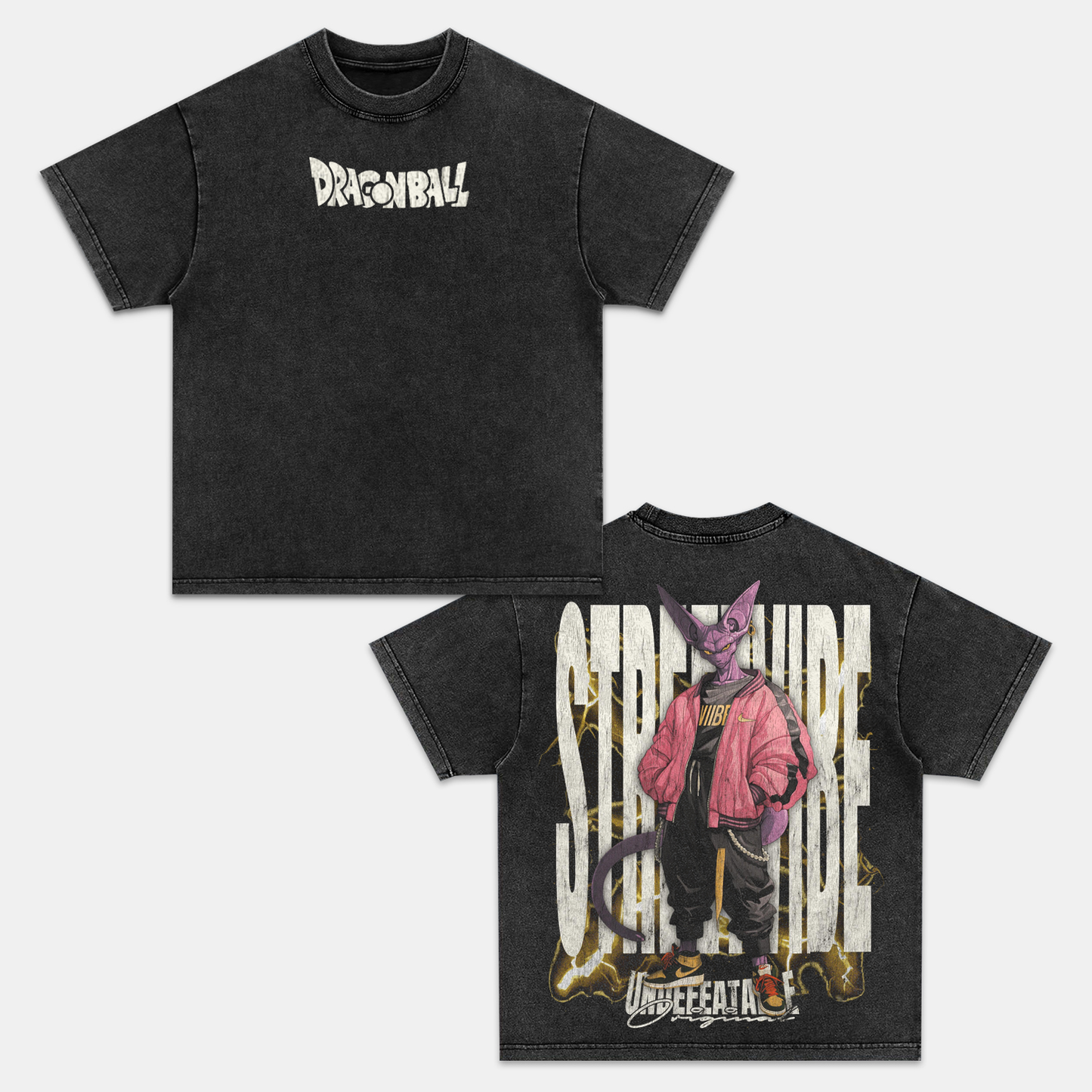BEERUS UNISEX ANIME INSPIRED VINTAGE T-SHIRT丨DRAGON BALL-[DS]