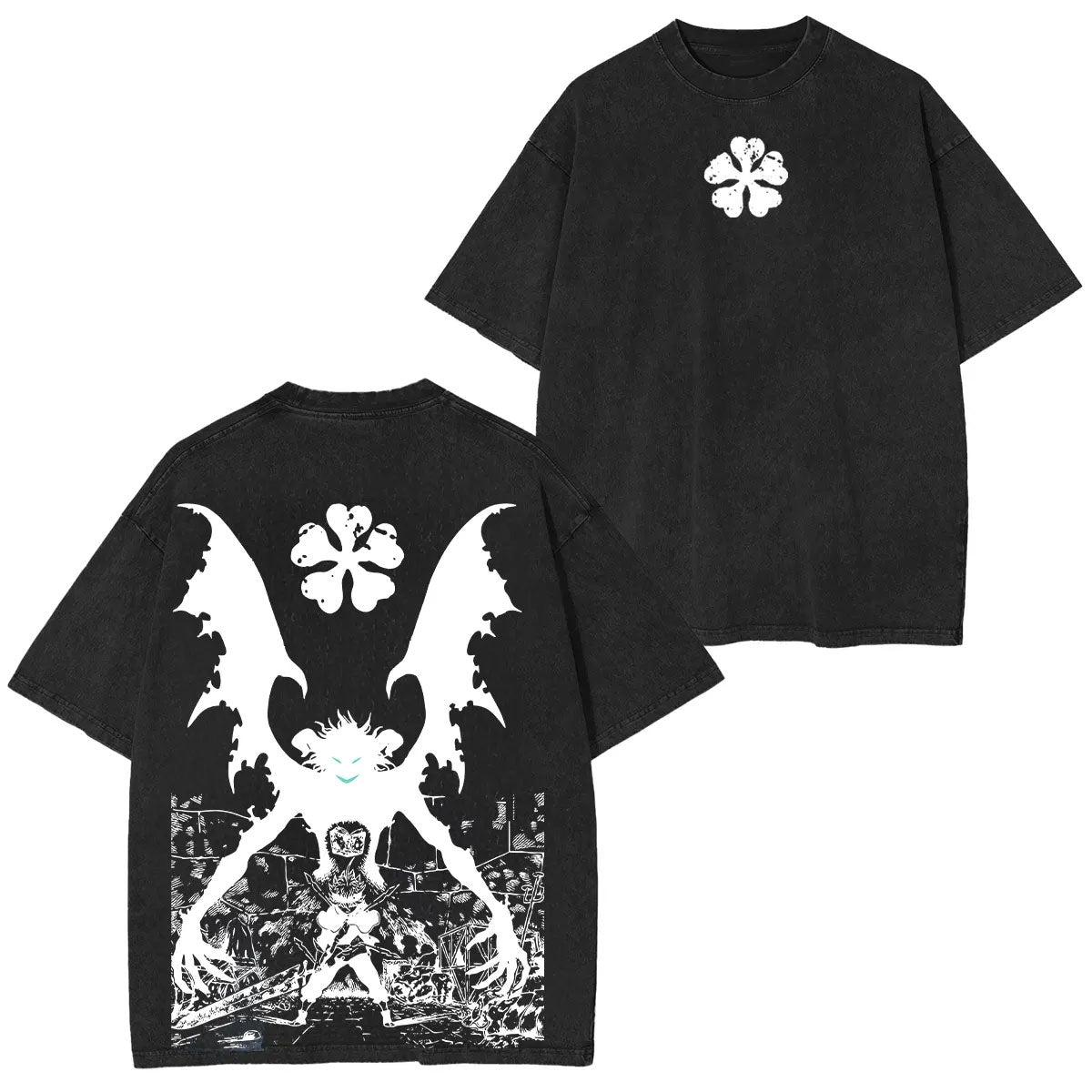 BLACK CLOVER STREETWEAR INSPIRED ANIME T-SHIRT-[DS]