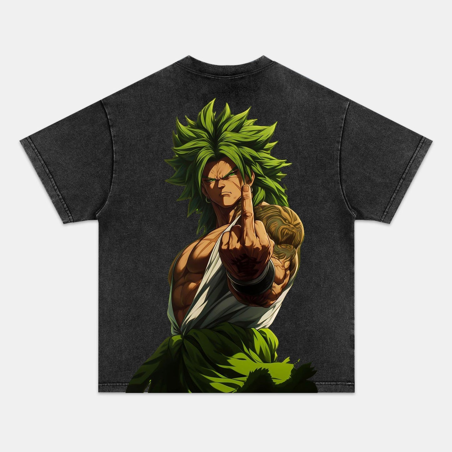 BROLY ANIME OVERSIZED TEE丨DRAGON BALL-[BACK]