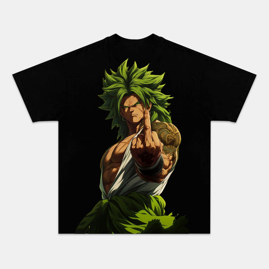 BROLY ANIME OVERSIZED TEE丨DRAGON BALL-[BACK]