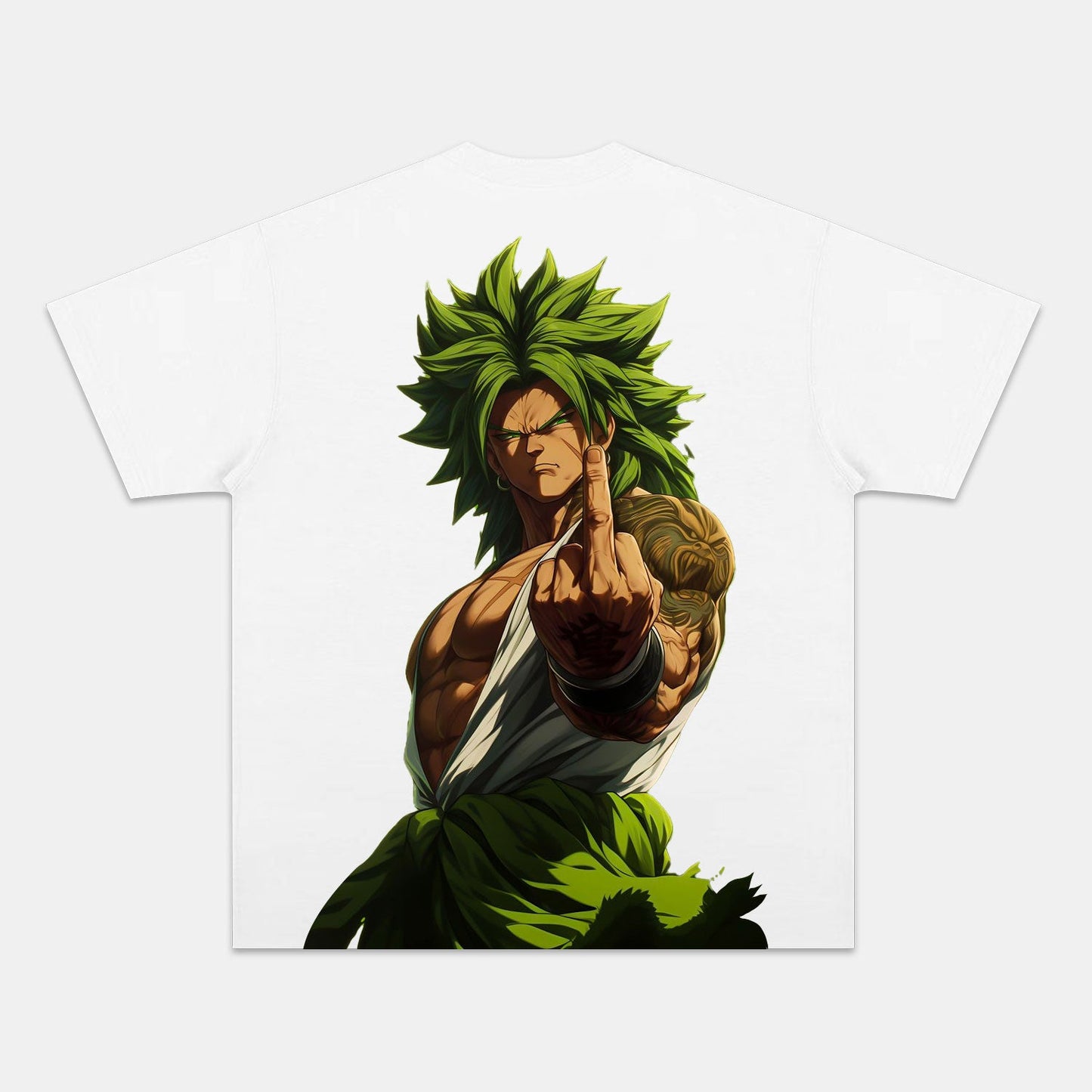 BROLY ANIME OVERSIZED TEE丨DRAGON BALL-[BACK]