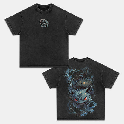 BULBASAUR VINTAGE TEE丨POKÉMON-[DS]
