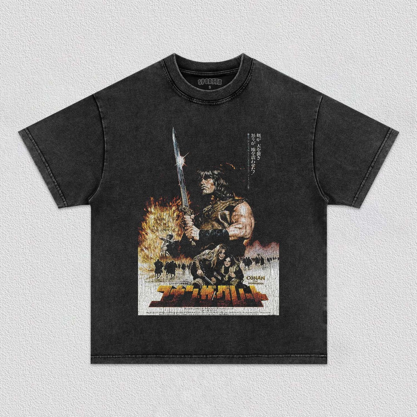 CONAN THE BARBARIAN JAPANESE   T-SHIRT