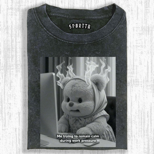 CALMING… TRYING T-SHIRT 