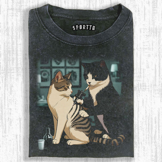 CAT TATTOO ARTIST TEE