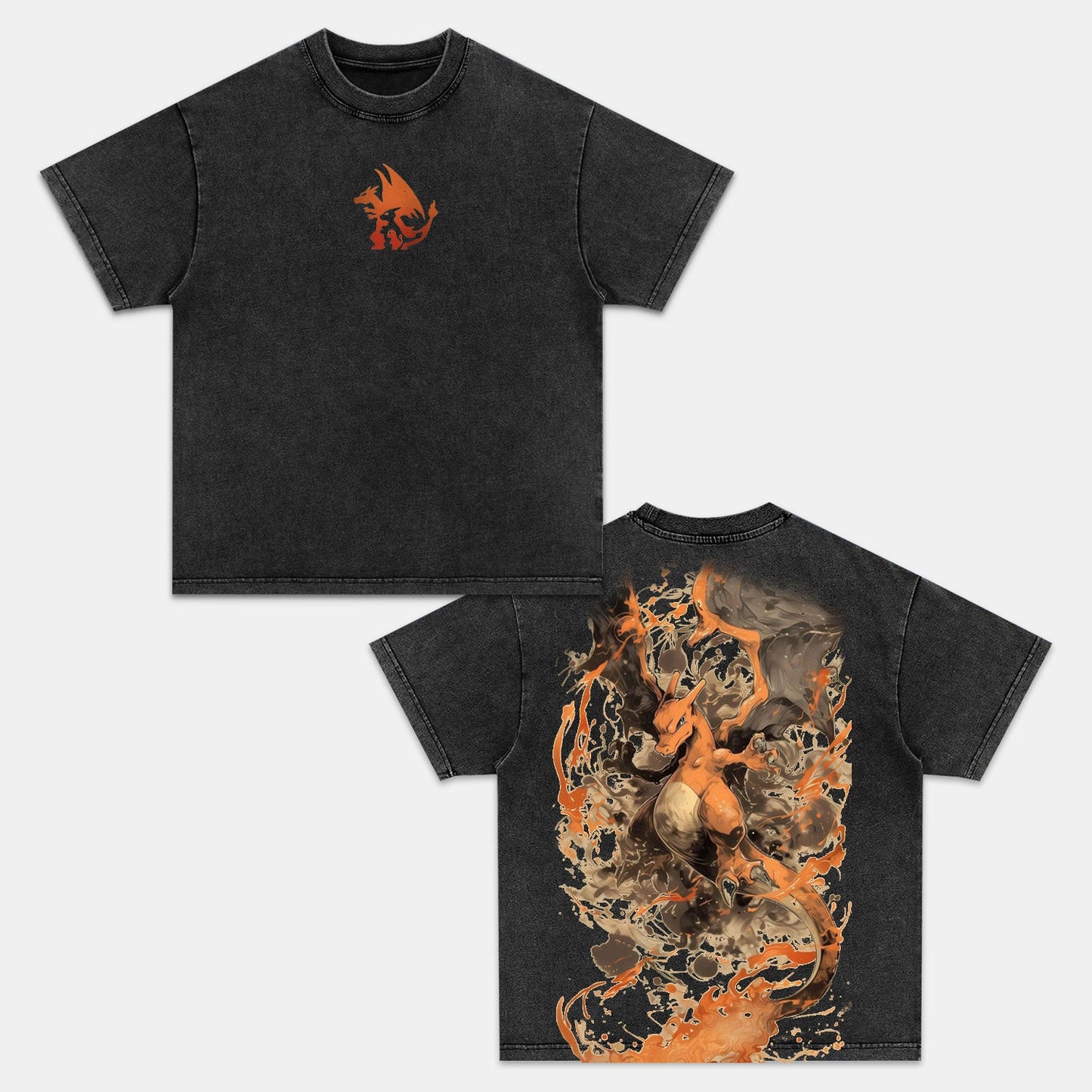 CHARIZARD VINTAGE TEE丨POKÉMON-[DS]