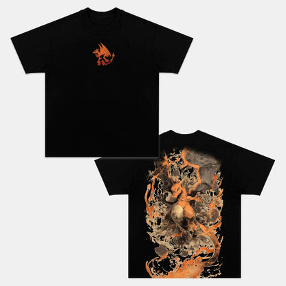 CHARIZARD VINTAGE TEE丨POKÉMON-[DS]