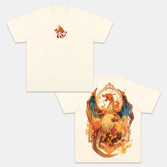 CHARIZARD VINTAGE TEE丨POKÉMON-[DS]