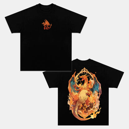 CHARIZARD VINTAGE TEE丨POKÉMON-[DS]