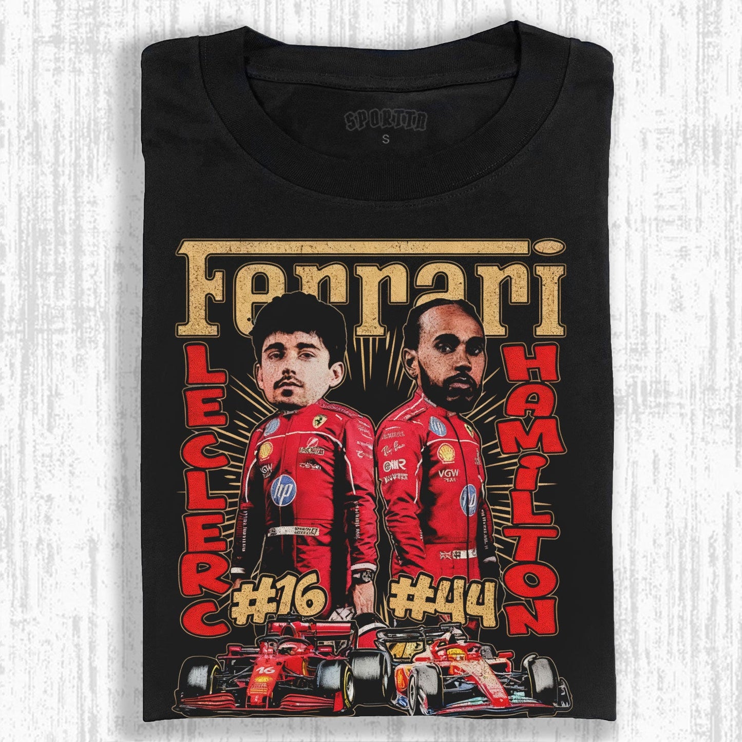 CHARLES LECLERC &amp; LEWIS HAMILTON TEE