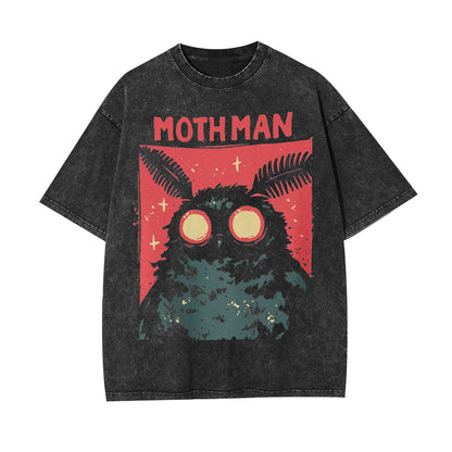 CRYPTID MOTHMAN WASHED T-SHIRT 
