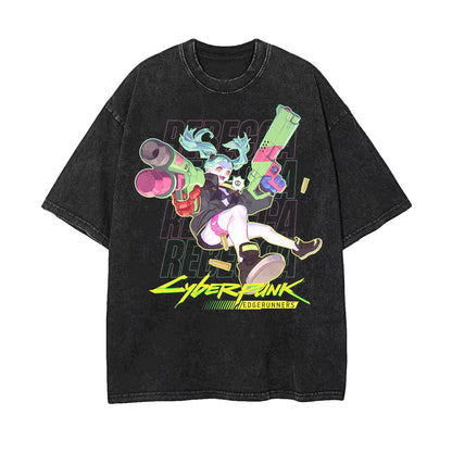 CYBERPUNK EDGERUNNERS 2.0 TEE-[FRONT]