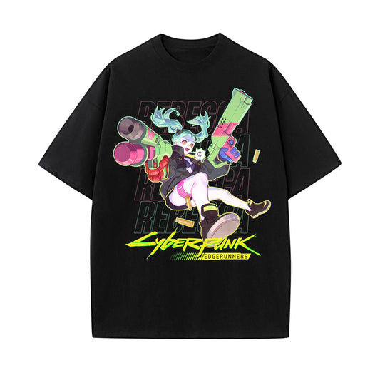 CYBERPUNK EDGERUNNERS 2.0 TEE-[FRONT]