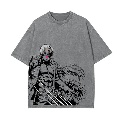 DOFLAMINGO ANIME INSPIRED VINTAGE TEE丨ONE PIECE-[FRONT]