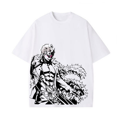 DOFLAMINGO ANIME INSPIRED VINTAGE TEE丨ONE PIECE-[FRONT]