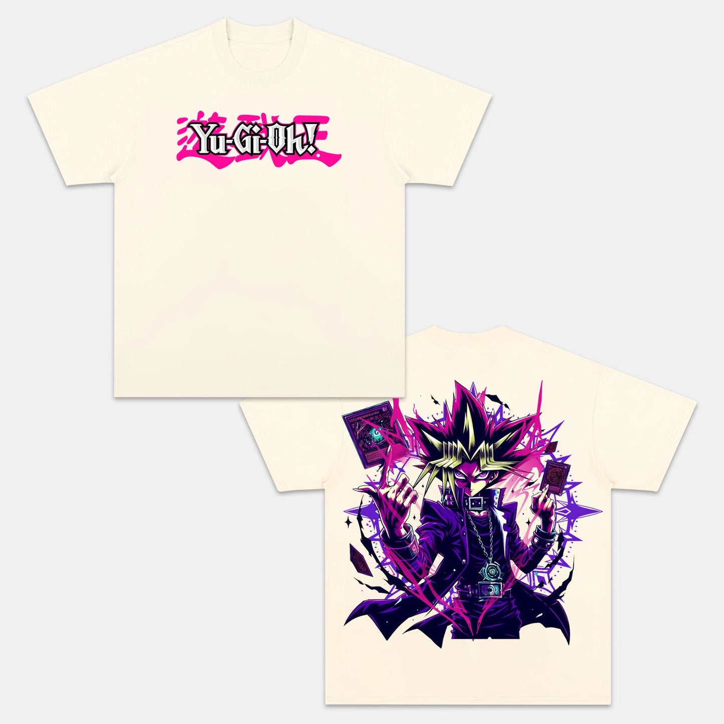 UNISEX ANIME INSPIRED VINTAGE TEE丨YU-GI-OH! -[DS]