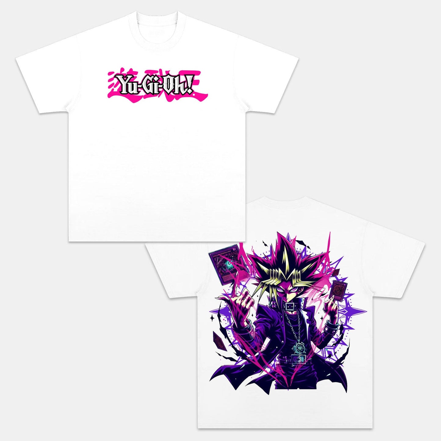 UNISEX ANIME INSPIRED VINTAGE TEE丨YU-GI-OH! -[DS]