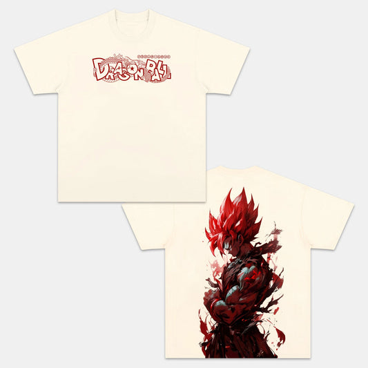 UNISEX ANIME INSPIRED VINTAGE TEE丨DRAGON BALL-[DS]