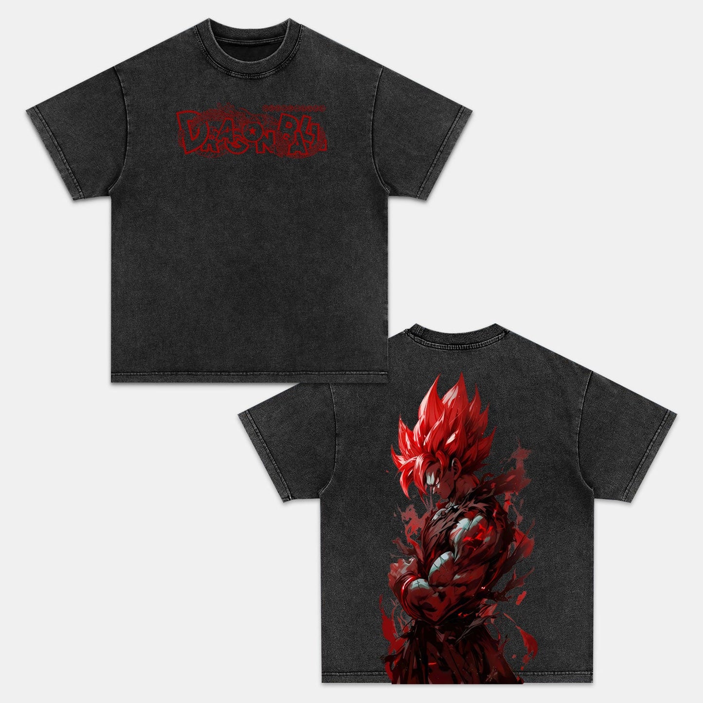 UNISEX ANIME INSPIRED VINTAGE TEE丨DRAGON BALL-[DS]
