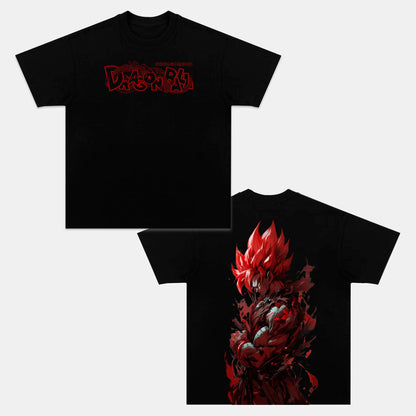 UNISEX ANIME INSPIRED VINTAGE TEE丨DRAGON BALL-[DS]