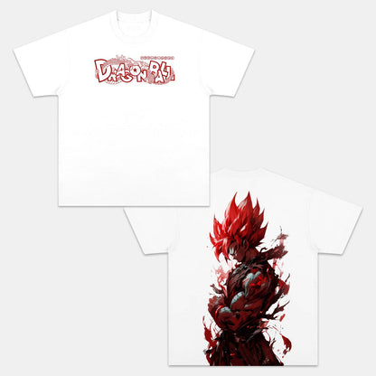 UNISEX ANIME INSPIRED VINTAGE TEE丨DRAGON BALL-[DS]