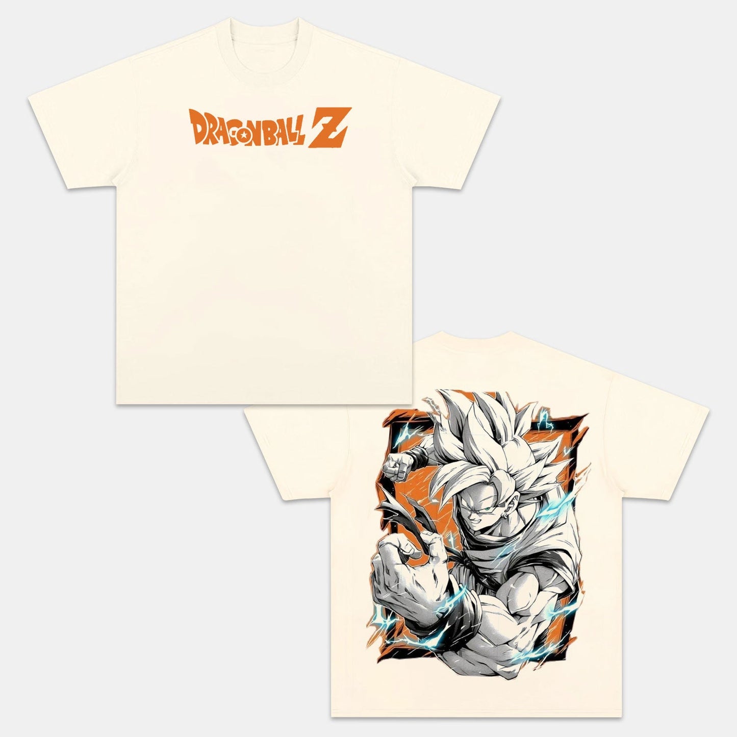UNISEX ANIME INSPIRED VINTAGE TEE丨DRAGON BALL-[DS]