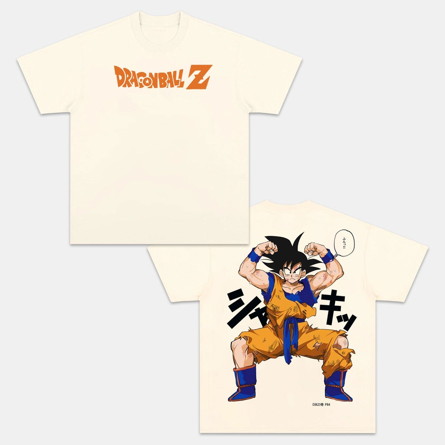 UNISEX ANIME INSPIRED VINTAGE TEE丨DRAGON BALL-[DS]