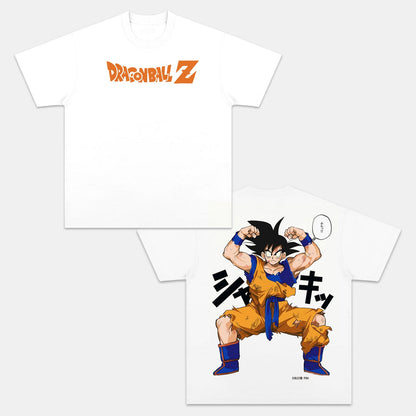 UNISEX ANIME INSPIRED VINTAGE TEE丨DRAGON BALL-[DS]