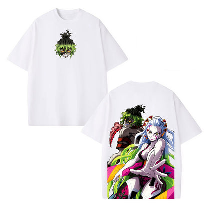 DAKI GYUTARO DEMON SLAYER ANIME UNISEX WASHED T-SHIRT -[DS]