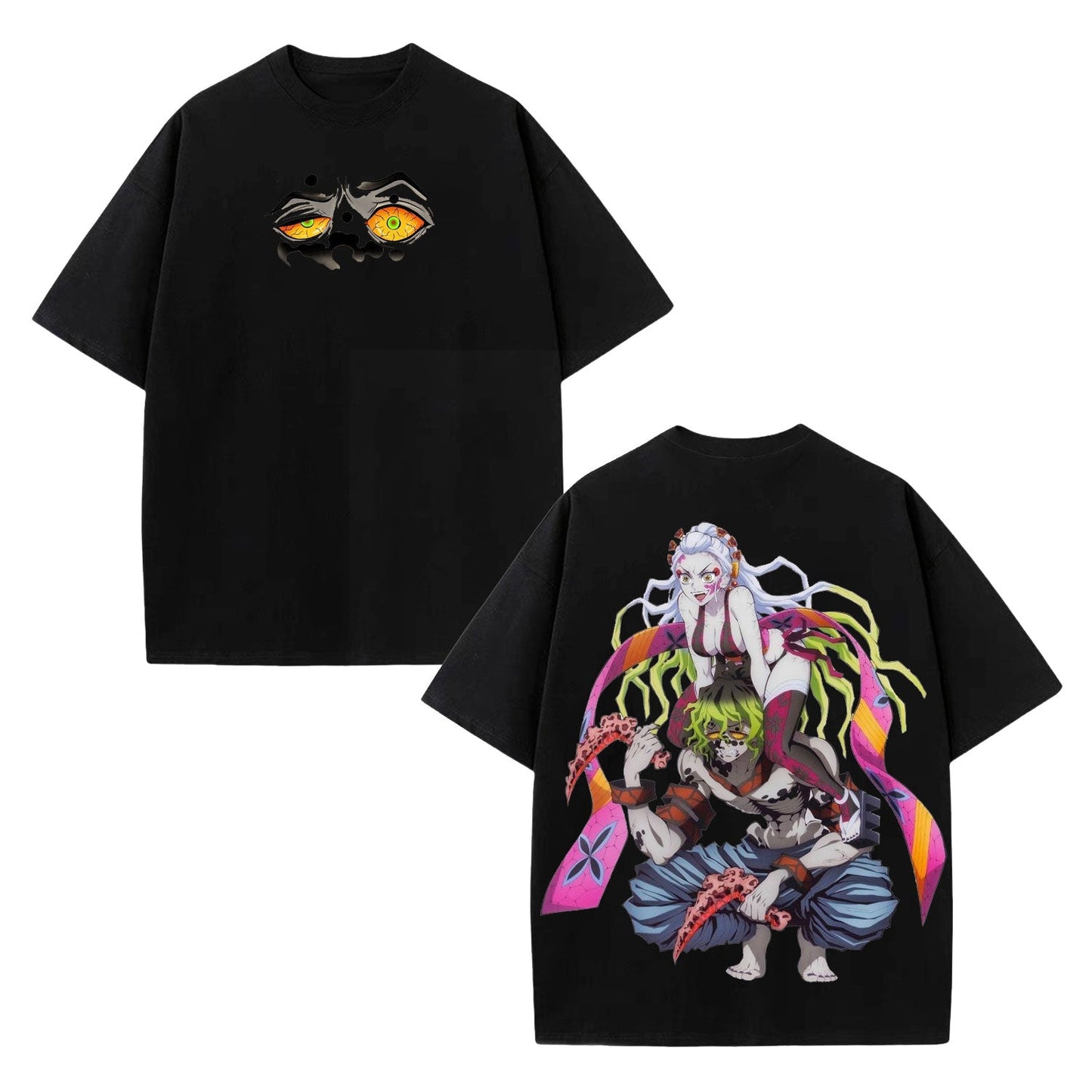 DAKI GYUTARO DEMON SLAYER ANIME UNISEX WASHED T-SHIRT -[DS]