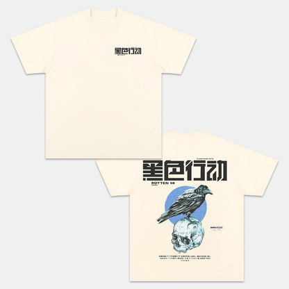 DARK CROW BACK T-SHIRT 