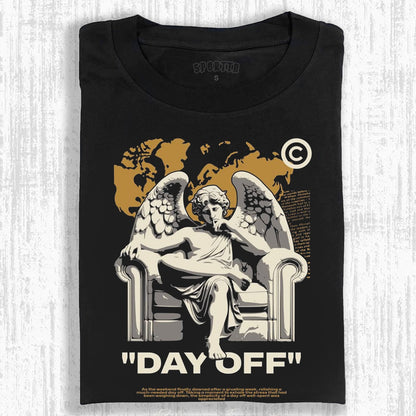 DAY OFF ANGEL - THEMED T-SHIRT