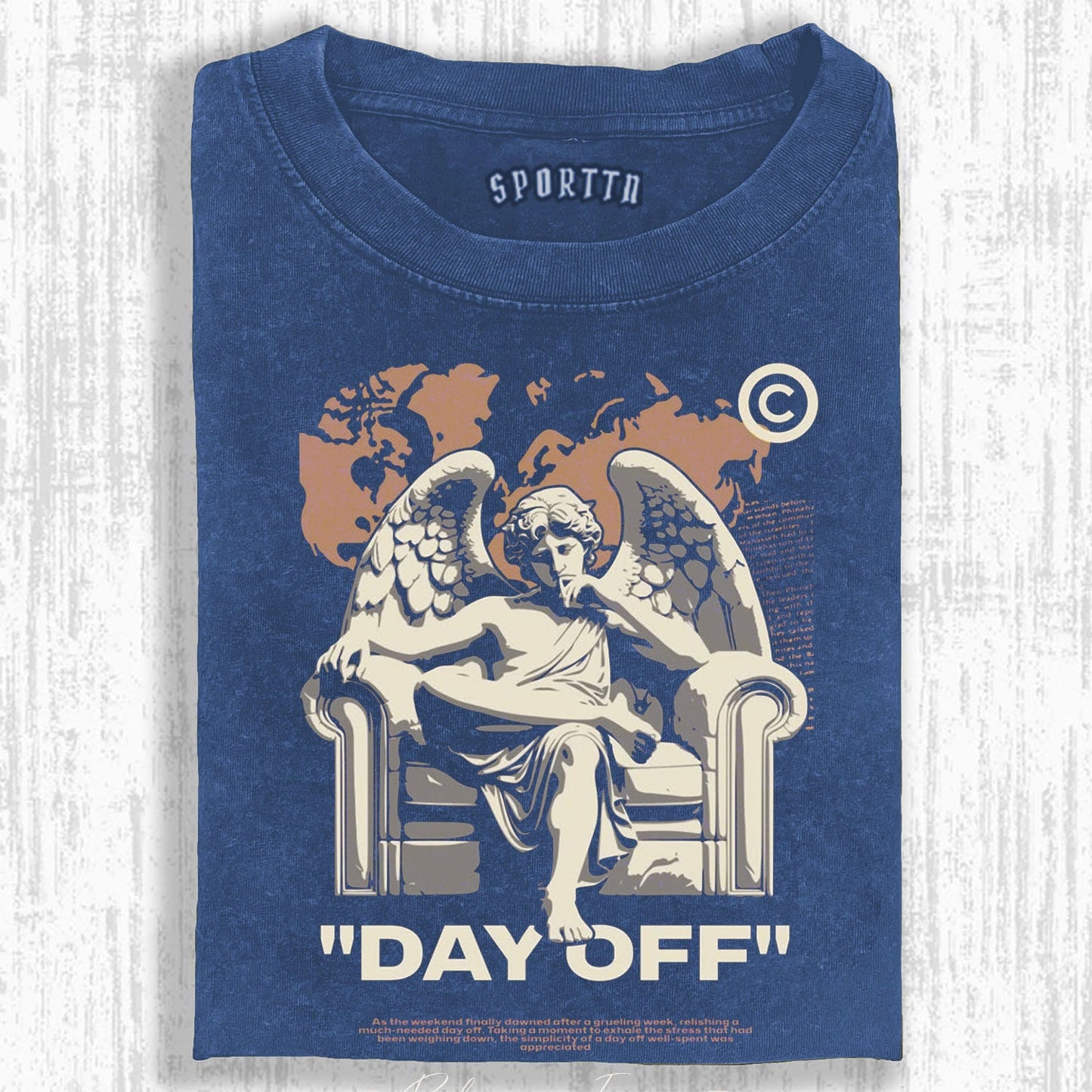 DAY OFF ANGEL - THEMED T-SHIRT