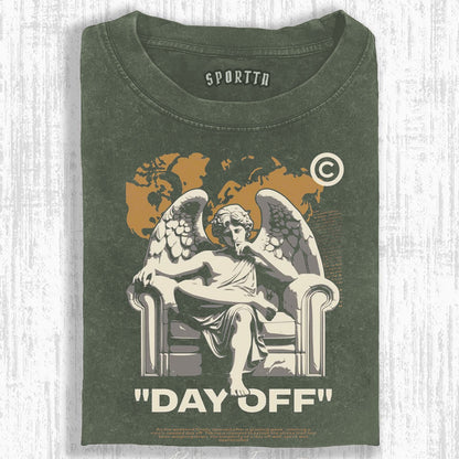 DAY OFF ANGEL - THEMED T-SHIRT