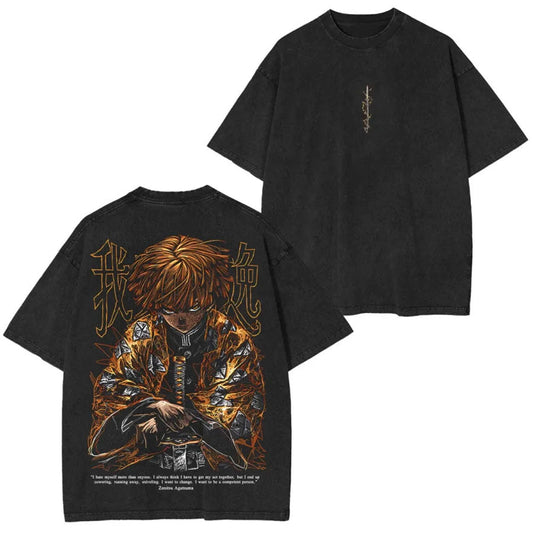 DEMON SLAYER KIMETSU NO YAIBA - ANIME LINE SHIRTS-[DS]