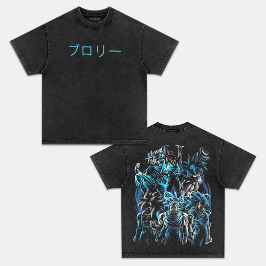 UNISEX ANIME INSPIRED VINTAGE TEE丨DRAGON BALL-[DS]