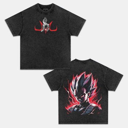 UNISEX ANIME INSPIRED VINTAGE TEE丨DRAGON BALL-[DS]