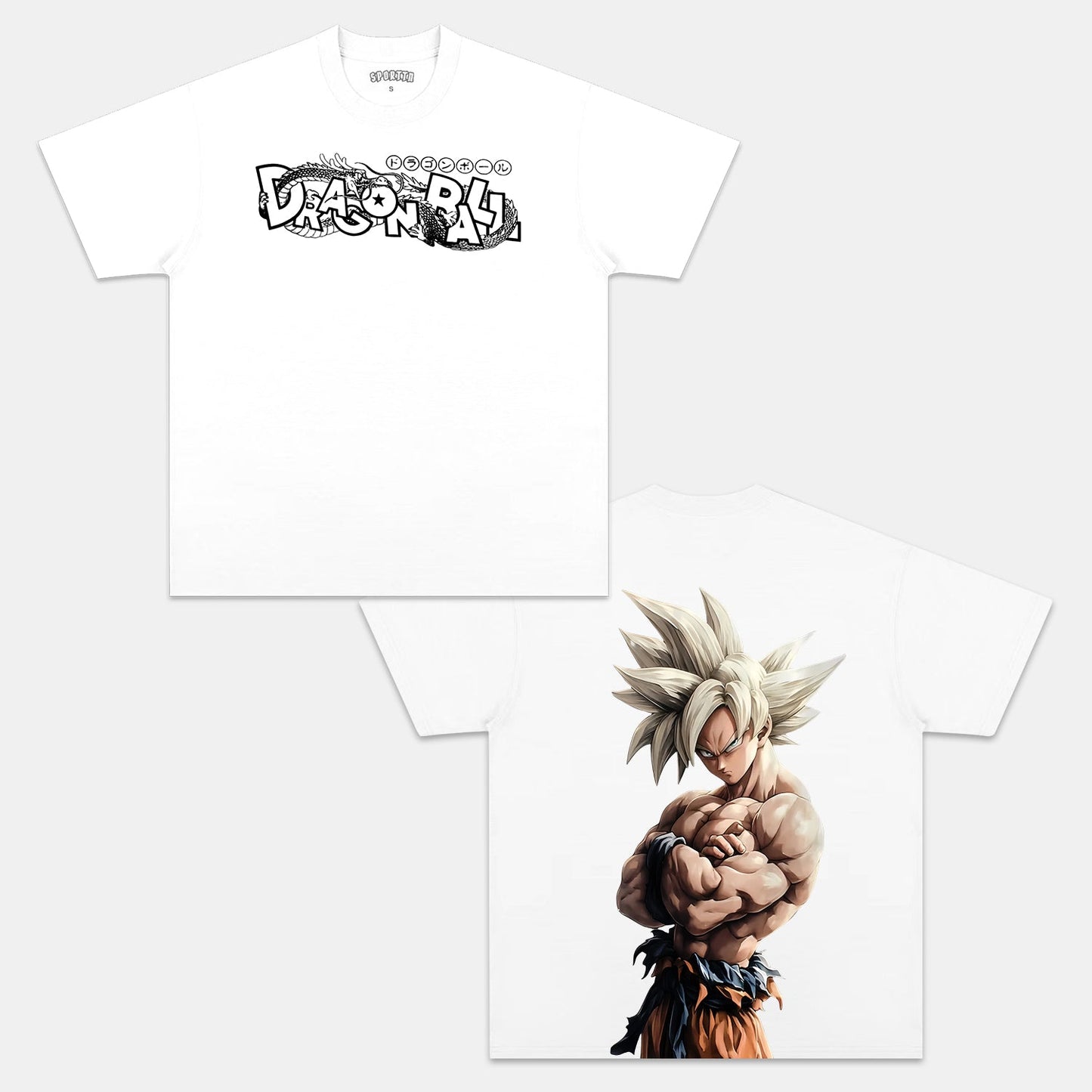 DRAGON BALL VINTAGE OVERSIZED TEE 6.27-[DS]