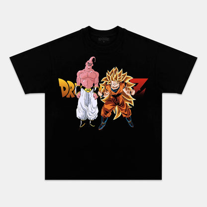 DRAGON BALL VINTAGE OVERSIZED TEE 6.27-[FRONT]