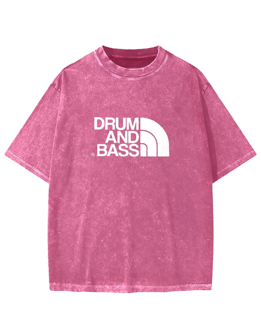 DRUM &amp; BASS VINTAGE WASHED T-SHIRT 