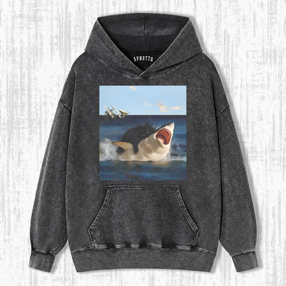 FAT CAT VS. SHARK T-SHIRT